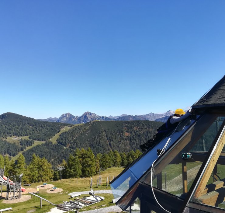Reparatur Dachverglasung 